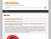Tablet Screenshot of hmcmedialab.org